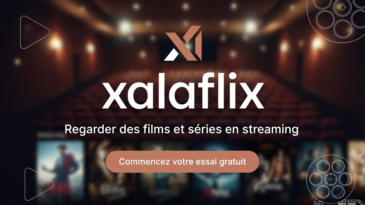 Interface Xalaflix avec sélection de langues VOSTFR et VF